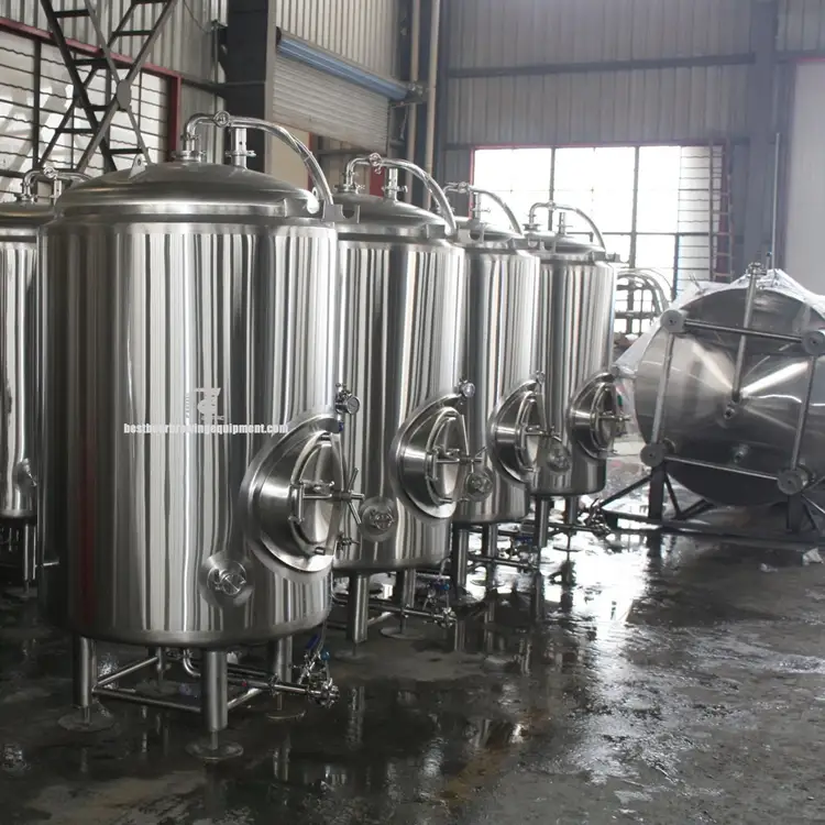 Unitank and Bright Tank for beer brewing